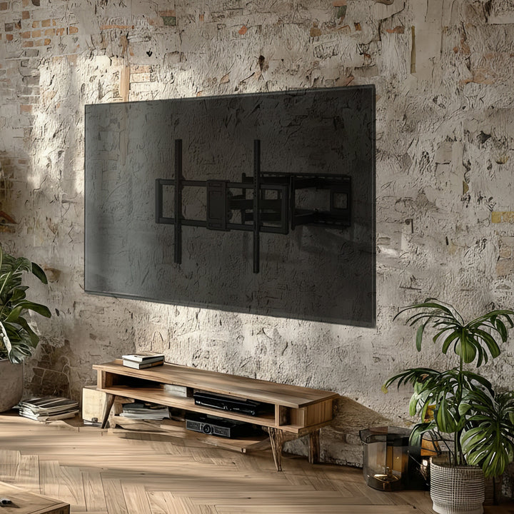 Ekonomický držiak na TV Maclean, max. VESA900x600, 60-120", 120 kg, čierny, MC-482