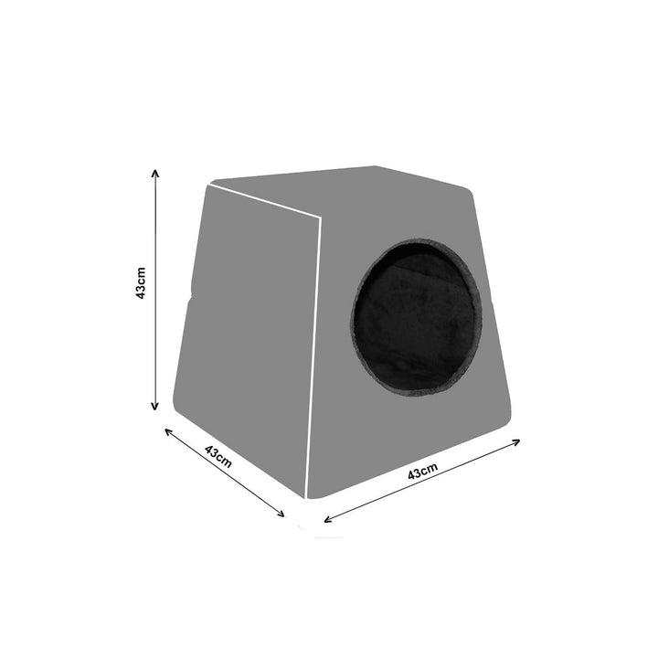 Univerzálny box pre psov a mačky 2v1 - Fiord veľkosť M 43cmx43cm