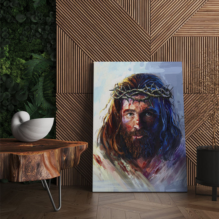Obraz na plátne Ježiš Kristus v tŕňovej korune 40x60cm
