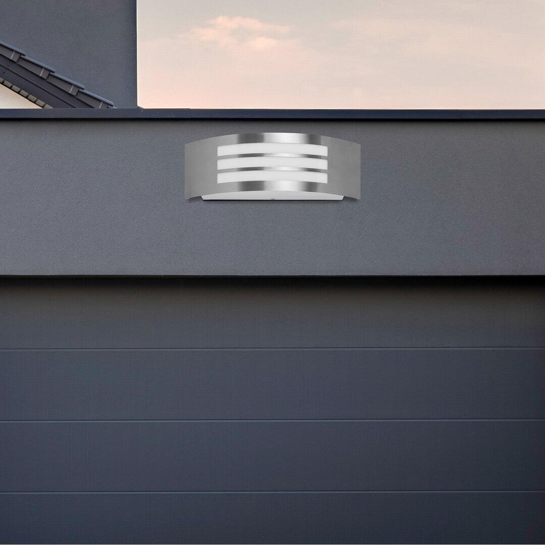 Vonkajšie nástenné svietidlo Rabalux roma 8410 - farba saténový chróm