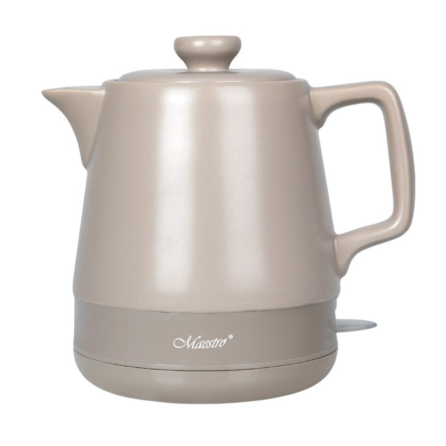 Keramická rýchlovarná kanvica 1l Maestro MR-071 béžová 1200W, zástrčka UK