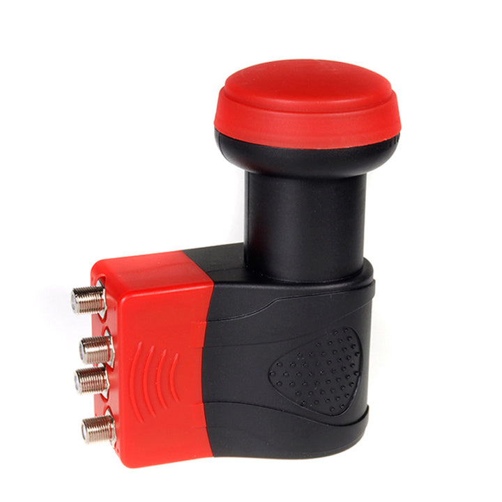 Konvertor satelitný Maclean, LNB, Quad, High Gain, + 4x wtyki F, MCTV-671