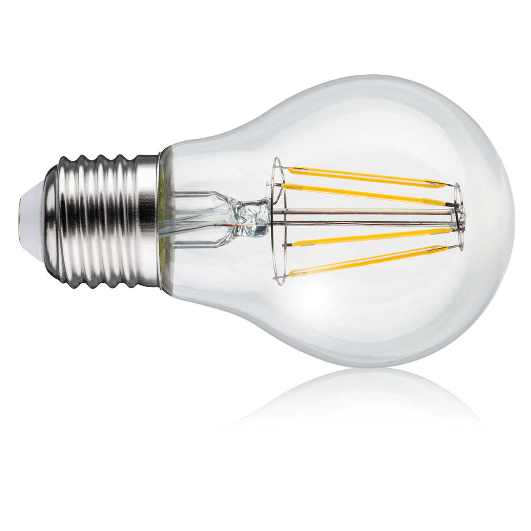 6x LED žiarovka Maclean, E27, 11W, 230V, WW teplá biela 3000K, 1500lm Retro edison dekoratívna A60, MCE280