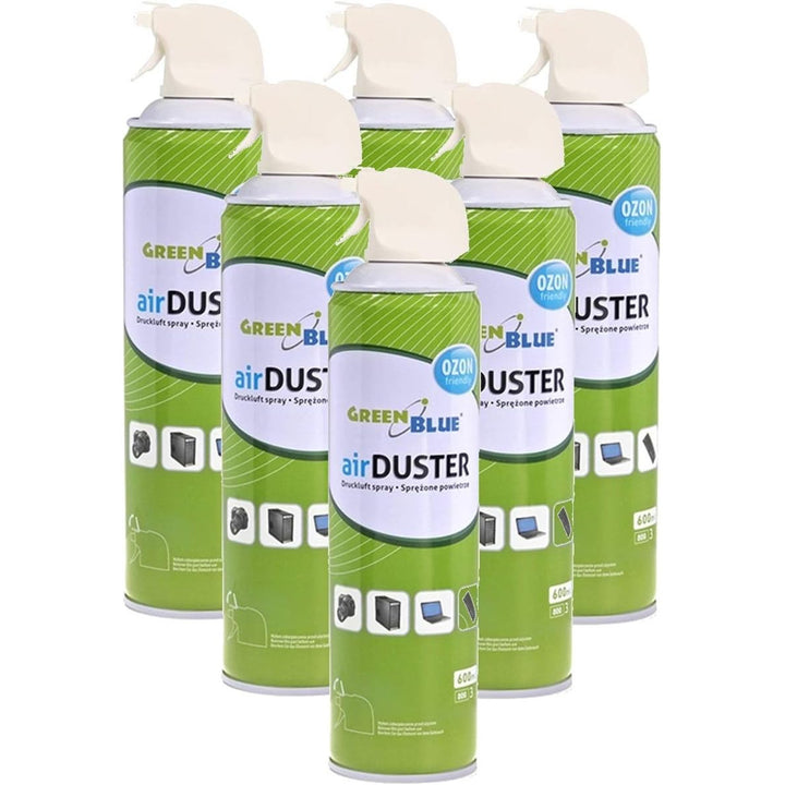 6x stlačený vzduch GreenBlue GB600 600ml pištoľový rozprašovač