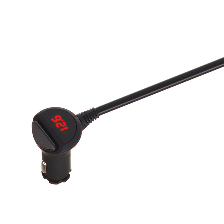 Rozdeľovač zásuvky zapaľovača Maclean, voltmeter, 120W