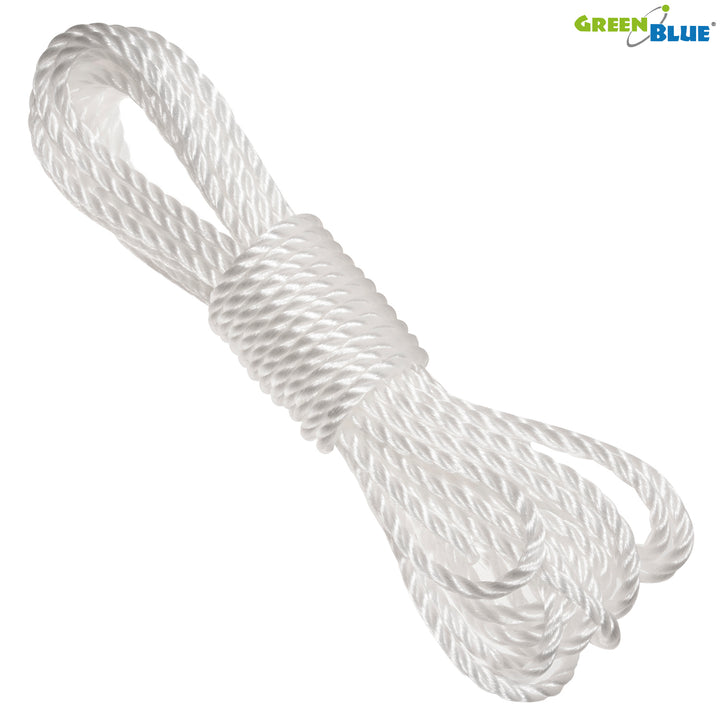 GreenBlue UV záhradná tieniaca plachta, polyester, 5 m štvorcových, krémová + montážna sada