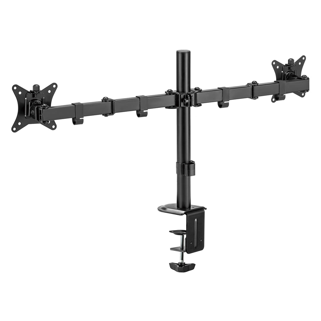 Stolný držiak Maclean pre 2 monitory, VESA 75x75 a 100x100, 17-32", 2x 9 kg, MC-754N
