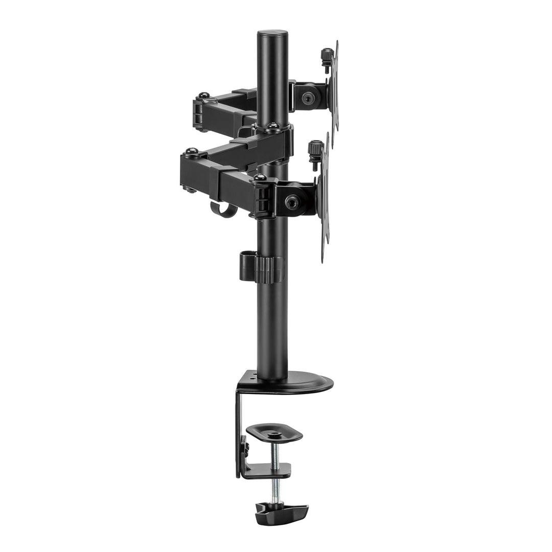 Stolný držiak Maclean pre 2 monitory, VESA 75x75 a 100x100, 17-32", 2x 9 kg, MC-754N