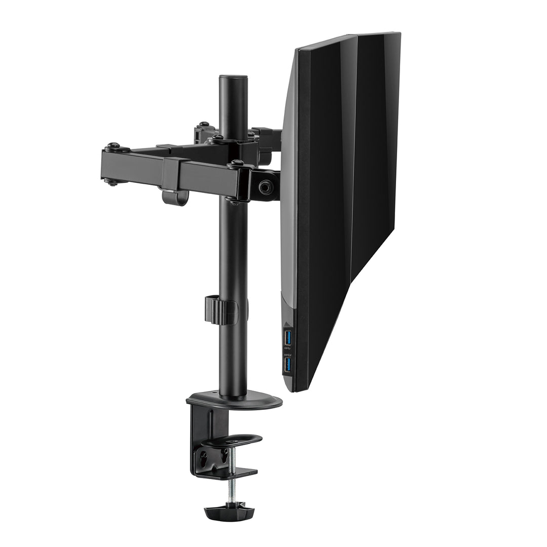 Stolný držiak Maclean pre 2 monitory, VESA 75x75 a 100x100, 17-32", 2x 9 kg, MC-754N
