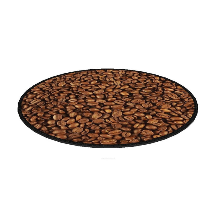 Vankúš na stoličku Bertoni, dekoratívny, plsť, 35 cm, káva, EE0061