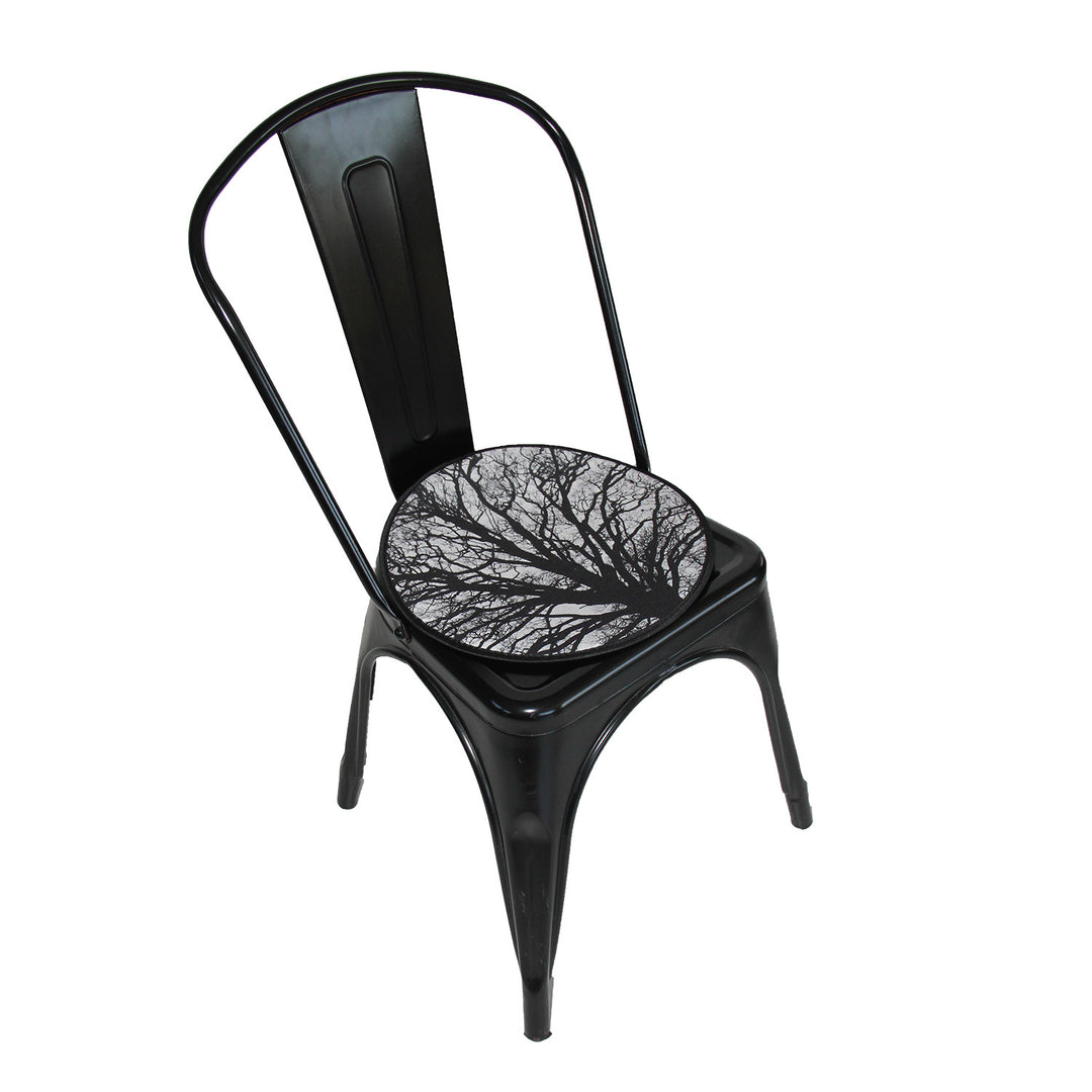 Vankúš na stoličku Bertoni, dekoratívny, plsť, 35 cm, Serenity, EE0063
