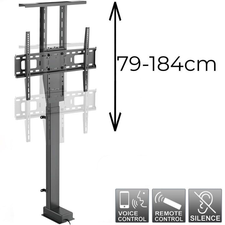 Elektrický výsuvný držiak pre Maclean, TUYA, 37''-80'', VESA 600x400, max. 60 kg, MC-866T