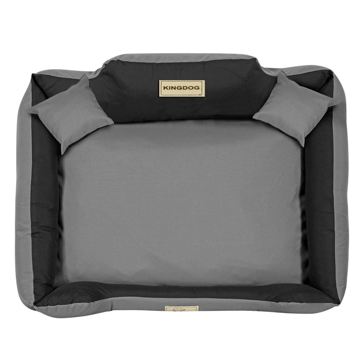KINGDOG KINMIC115/95C-SZ pelech pre psov 115x95 cm sivý/čierny