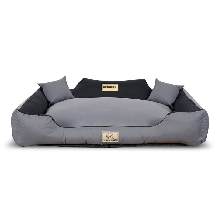 KINGDOG KINMIC115/95C-SZ pelech pre psov 115x95 cm sivý/čierny