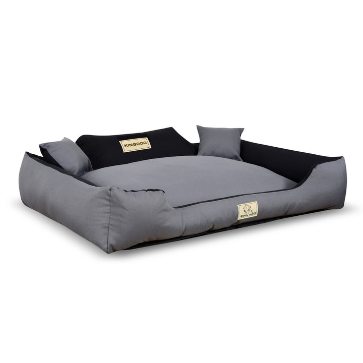 KINGDOG KINMIC115/95C-SZ pelech pre psov 115x95 cm sivý/čierny