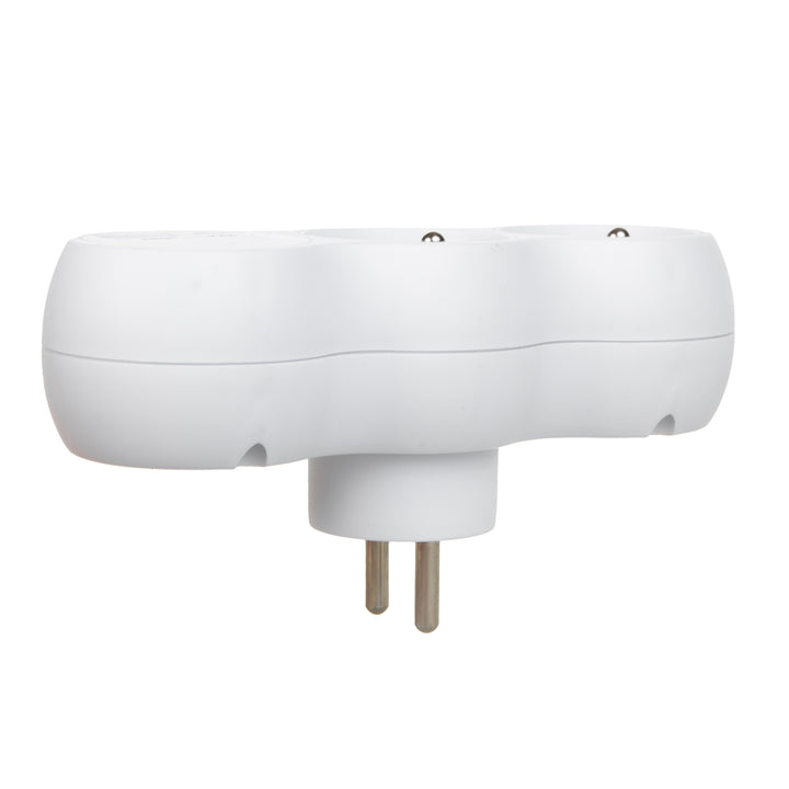 Zásuvka Maclean, 2-zásuvkový rozdeľovač, 2x USB A/C, typ E, 2x16A, MCE339 E