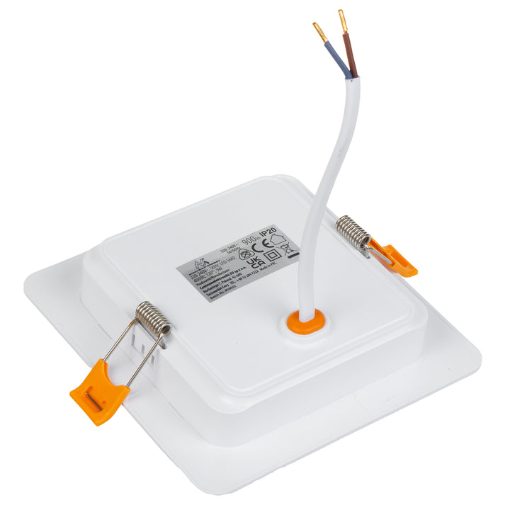 Stropný panel Maclean LED, zapustený SLIM, 9W, neutrálna biela 4000K, 120*120*26mm, 900lm, MCE373 S