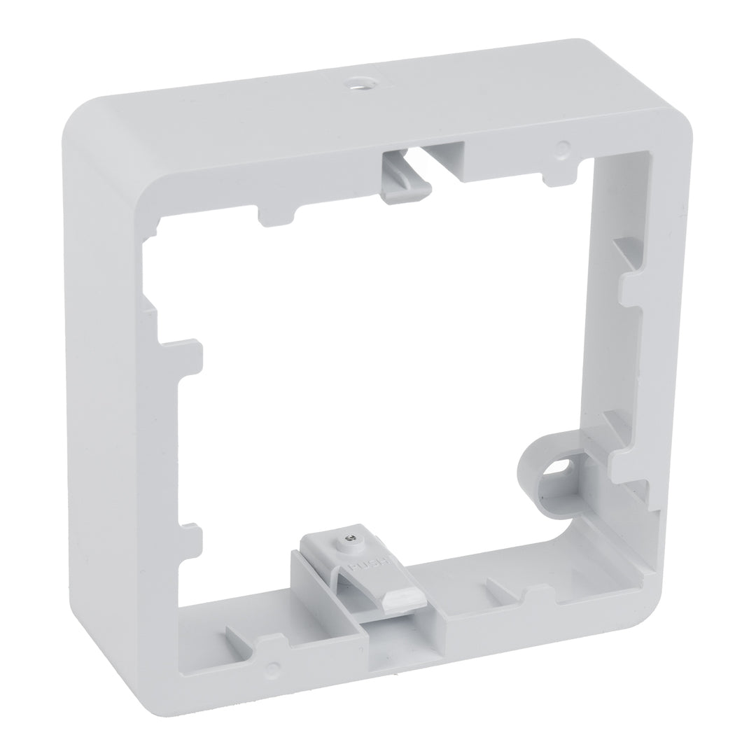 Adaptér Maclean pre povrchovú montáž, pre LED panel 9 W, štvorcový, 120*120*38 mm, MCE378 S