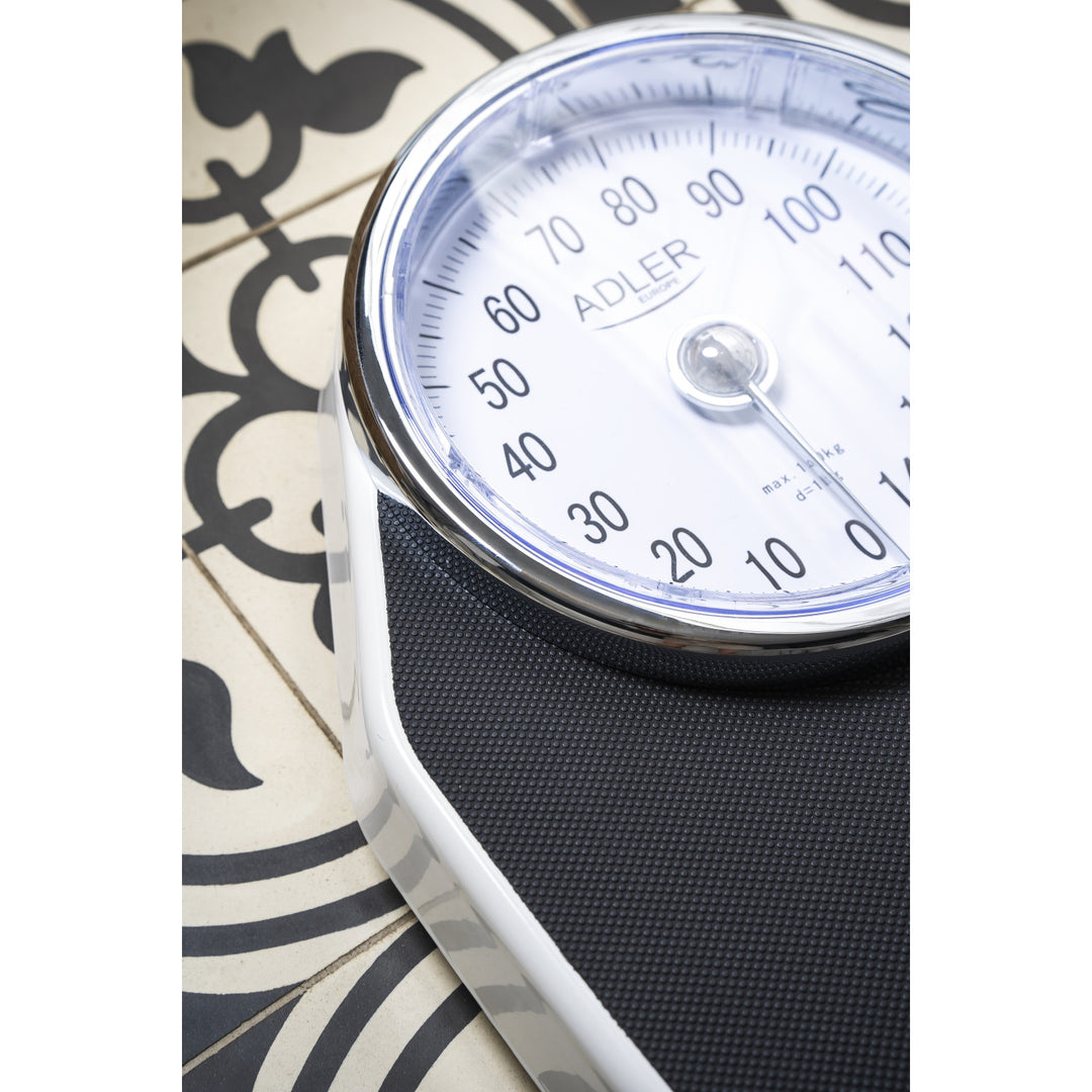 Kúpeľňová váha Adler, mechanická, do 150 kg, AD 8177