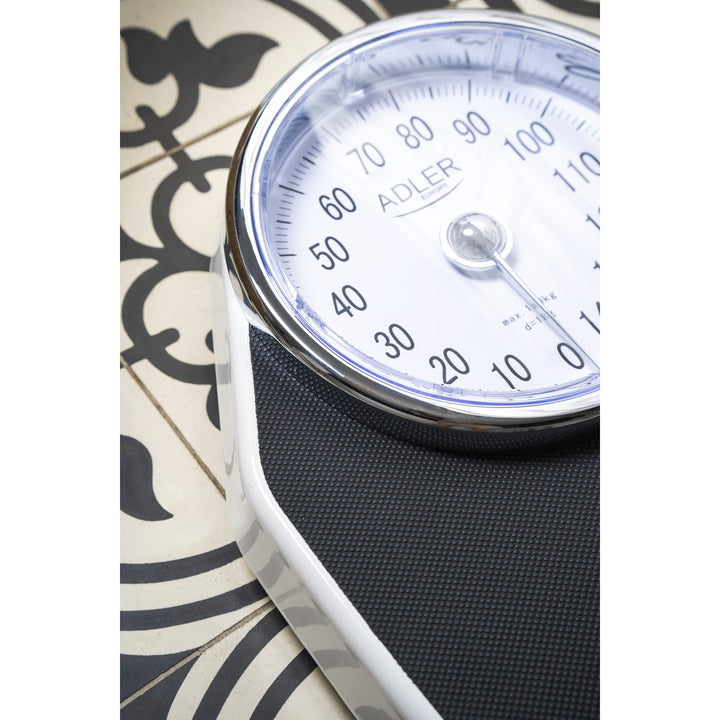 Kúpeľňová váha Adler, mechanická, do 150 kg, AD 8177