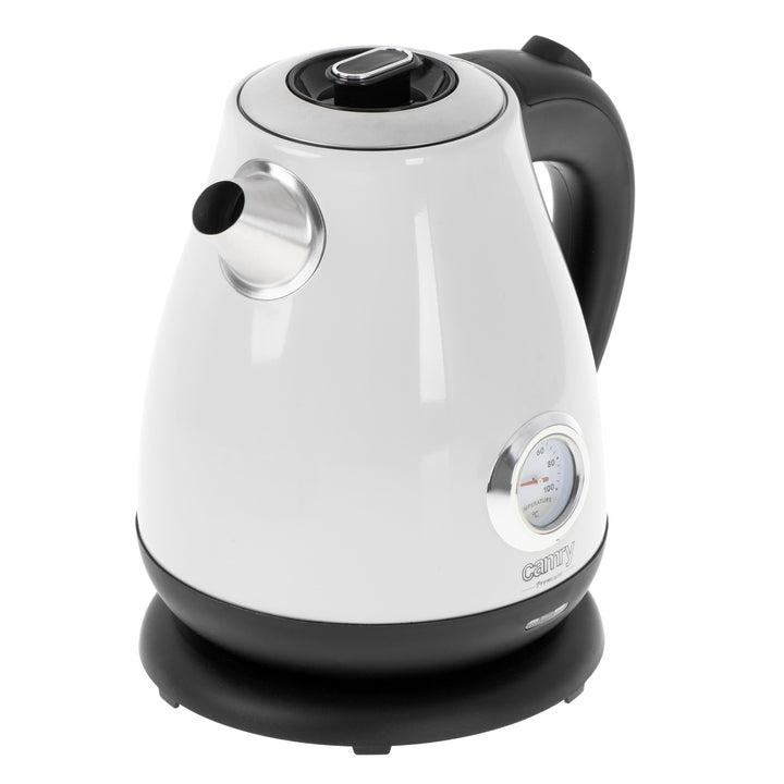 Rýchlovarná kanvica Camry, bezdrôtová, s teplomerom, 1,7 l, 2200 W, CR 1344