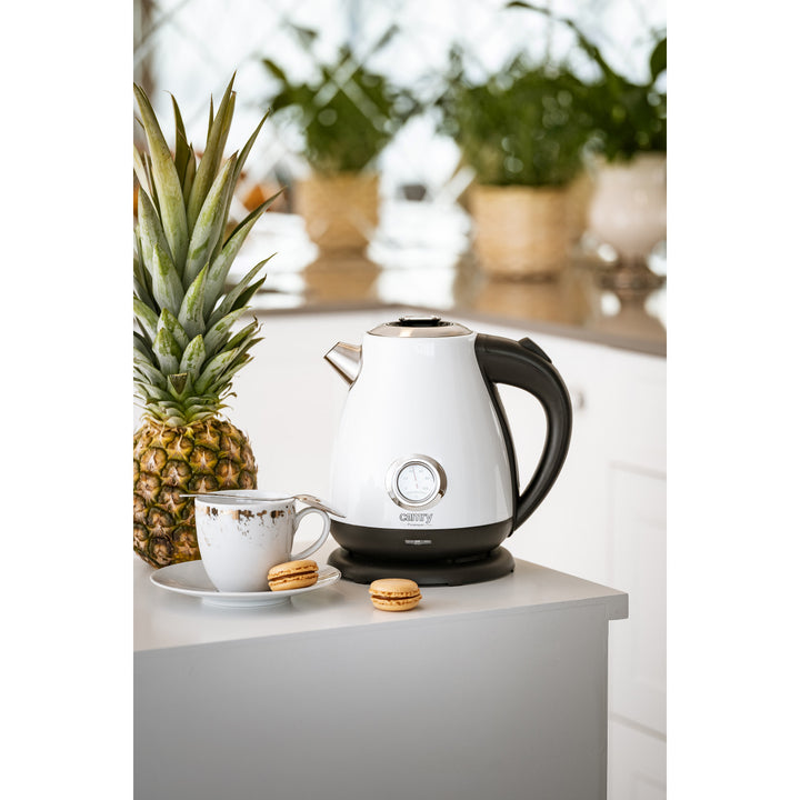 Rýchlovarná kanvica Camry, bezdrôtová, s teplomerom, 1,7 l, 2200 W, CR 1344