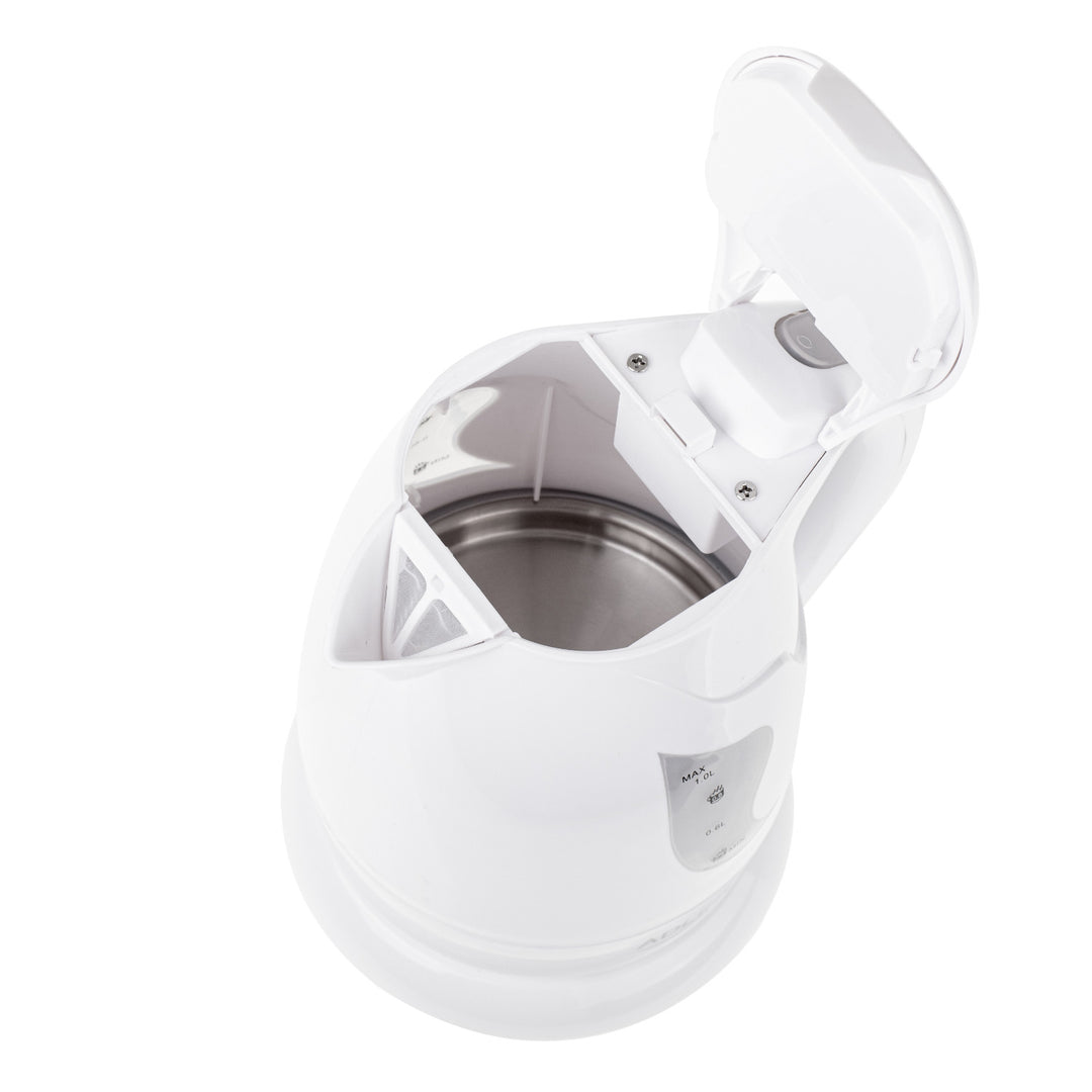 Akumulátorová kanvica Adler, 850W, 1L, biela, AD 08 w