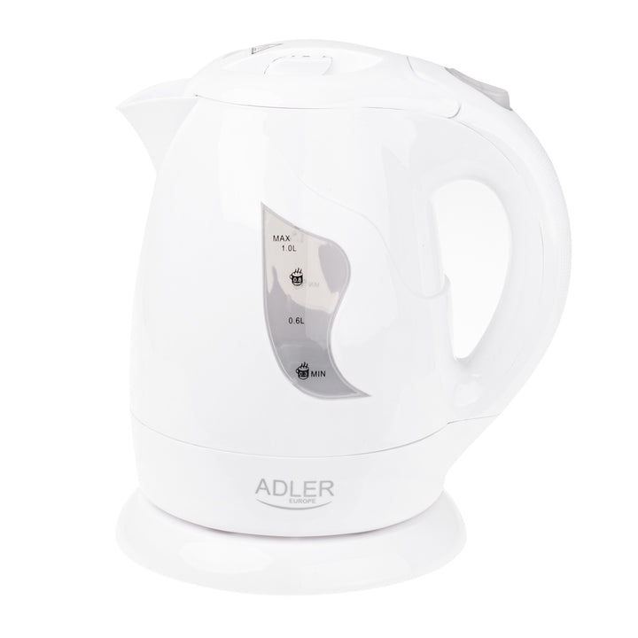Akumulátorová kanvica Adler, 850W, 1L, biela, AD 08 w