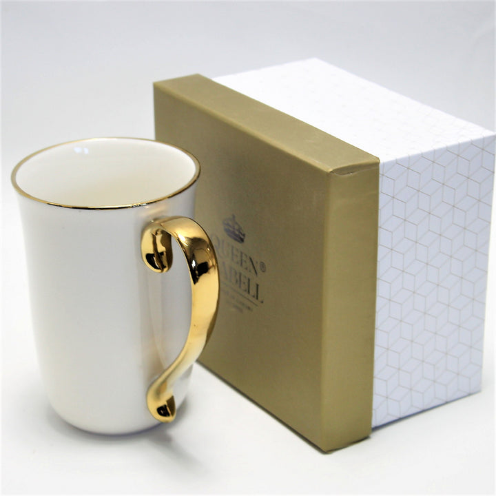 Veľký porcelánový hrnček na kávu 400ml Queen Isabell W23GD59-06426