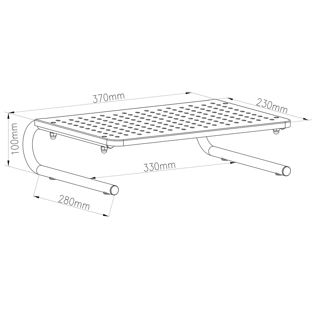 Stojan na monitor/notebook Maclean, 13-32", MC-948