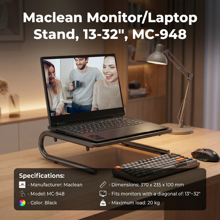Stojan na monitor/notebook Maclean, 13-32", MC-948