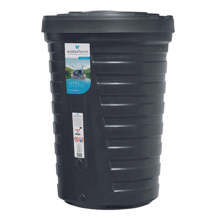 Nádrž na dažďovú vodu Raincan - čierna 210 l. IDRA210-S411 Prosperplast