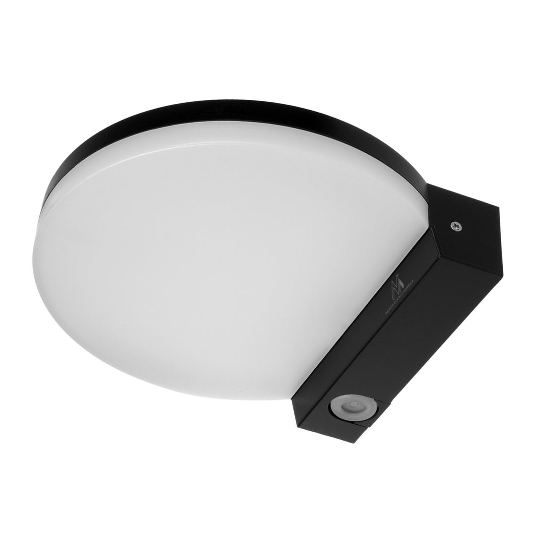 Maclean LED lampa, čierna, 15W, IP65, 1300lm, neutrálna biela (4000K) MCE346 B