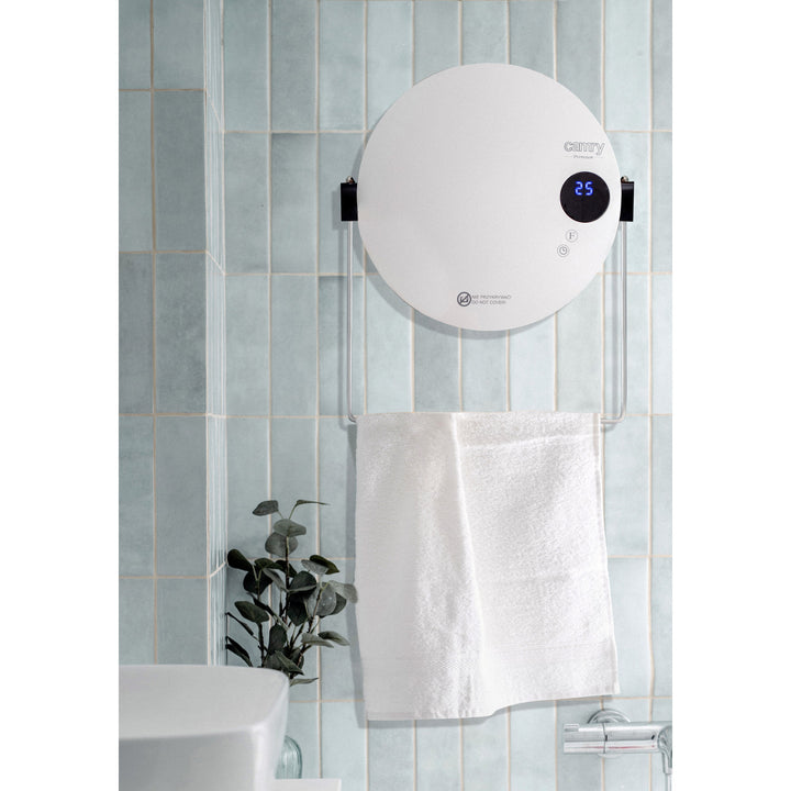 Kúpeľňový ohrievač Camry, výkon 2000 W, 2 stupne ohrevu, LCD displej, diaľkové ovládanie, CR 7747