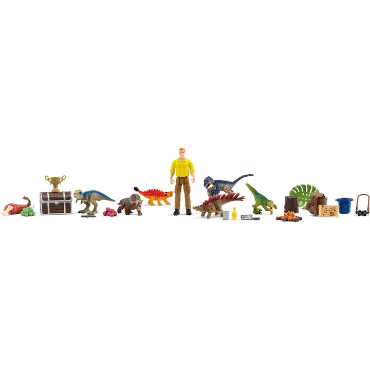 Adventný kalendár s figúrkami Schleich Dinosaurs SLH98984