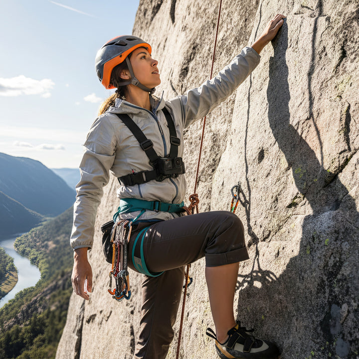 Športový postroj Maclean Phone Harness, univerzálny, pre telefón, fotoaparát, GoPro a iné kamery, otočný držiak, MC-294