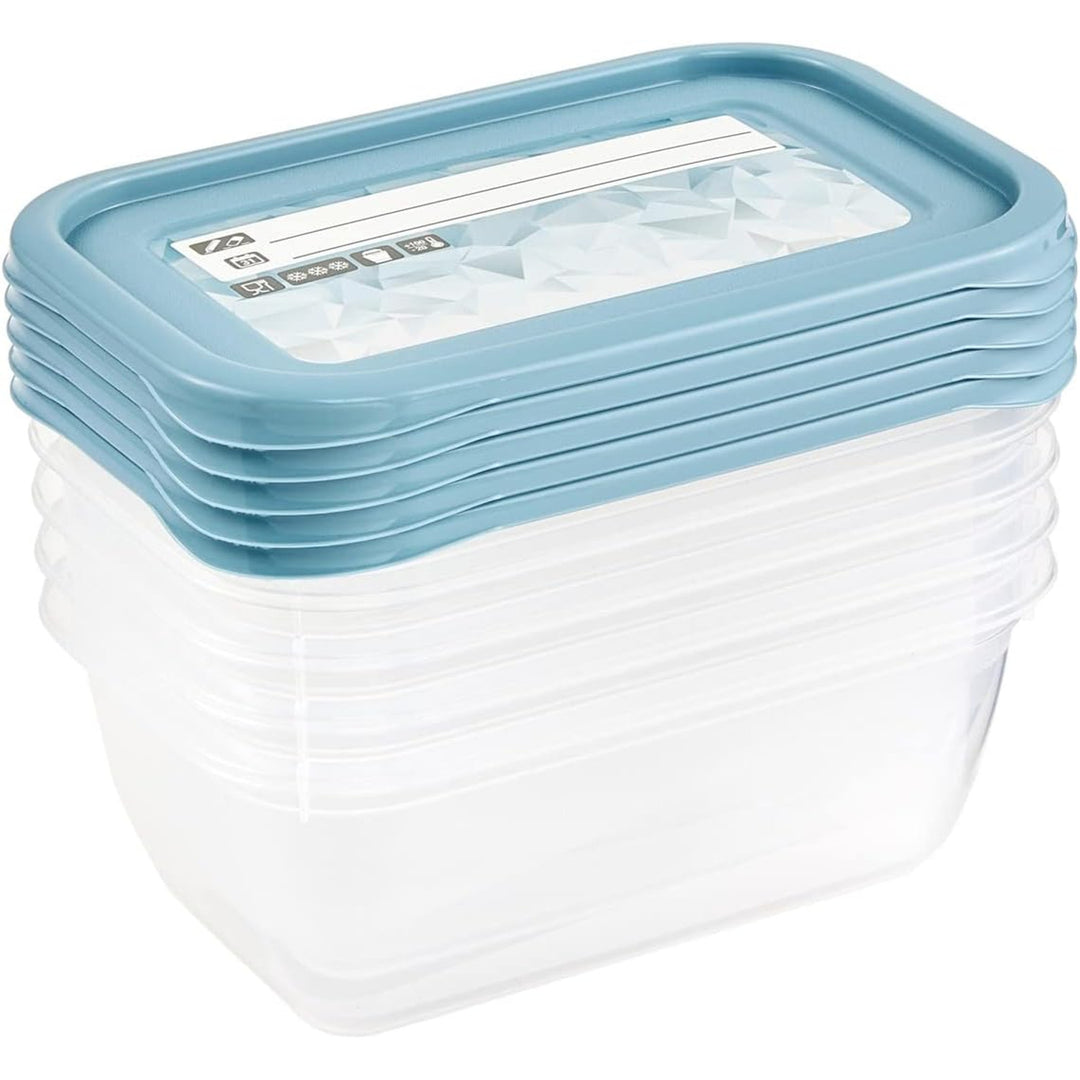 Sada 5 nádob na potraviny Mia Magic Ice s objemom 500 ml Keeeper