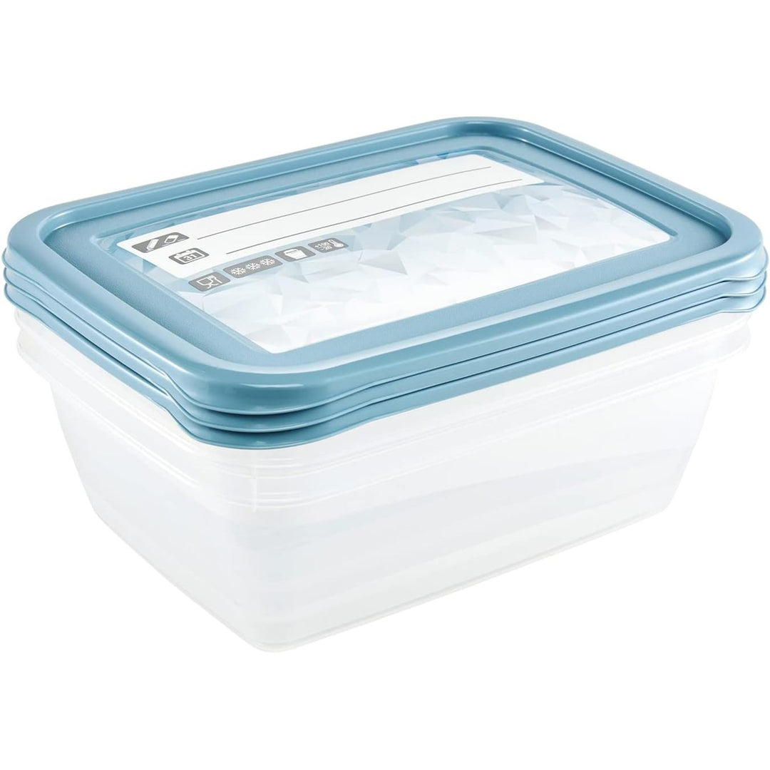 Sada 3 nádob na potraviny Mia Magic Ice s objemom 1250 ml Keeeper