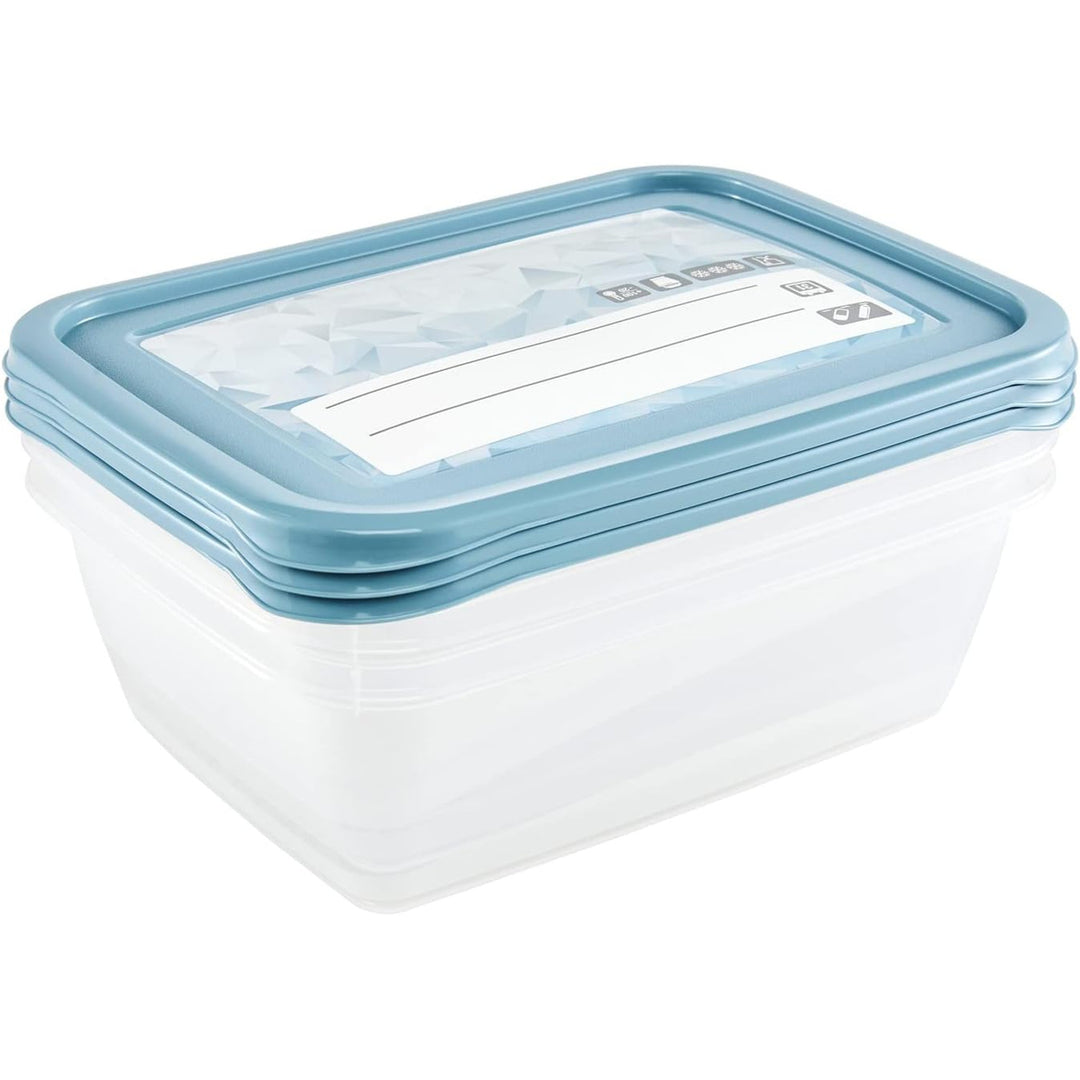 Sada 3 nádob na potraviny Mia Magic Ice s objemom 1250 ml Keeeper