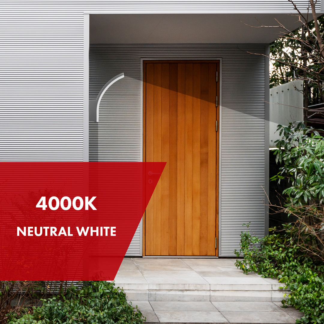 LED žiarovka šedá 20W 2750lm neutrálna biela 4000K IP65 Maclean MCE511 GR