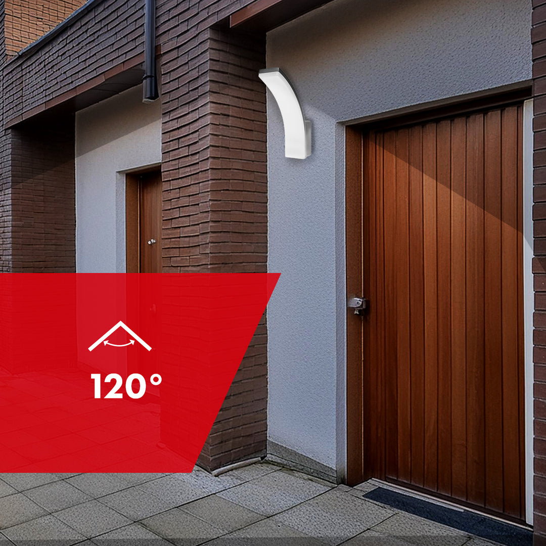 LED žiarovka šedá 20W 2750lm neutrálna biela 4000K IP65 Maclean MCE511 GR