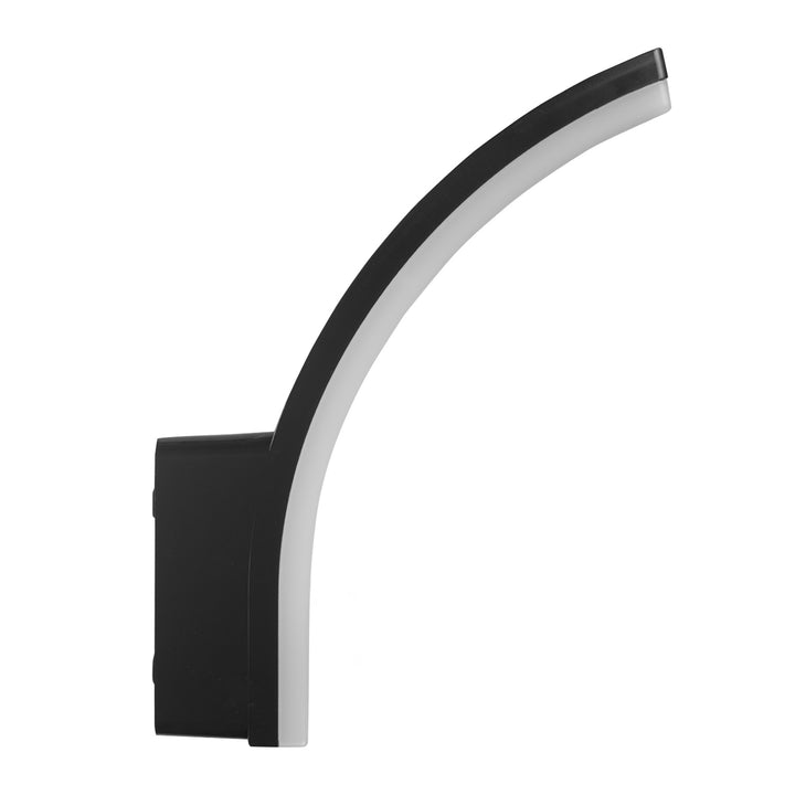 Maclean LED lampa čierna 20W IP65 2750lm neutrálna biela 4000K MCE511 B