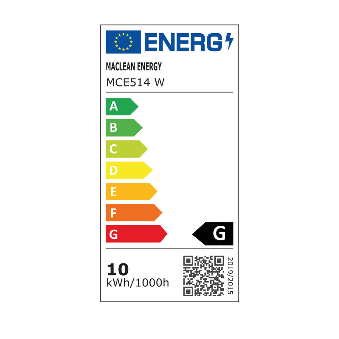 Maclean LED lampa MCE514 W 10W 700lm IP65 neutrálna biela 4000K