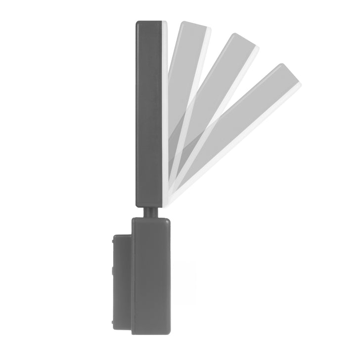 Maclean LED lampa šedá 10W 700lm IP65 neutrálna biela 4000K