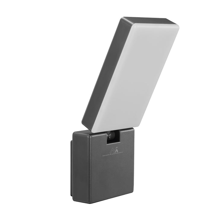 Maclean LED lampa šedá 10W 700lm IP65 neutrálna biela 4000K
