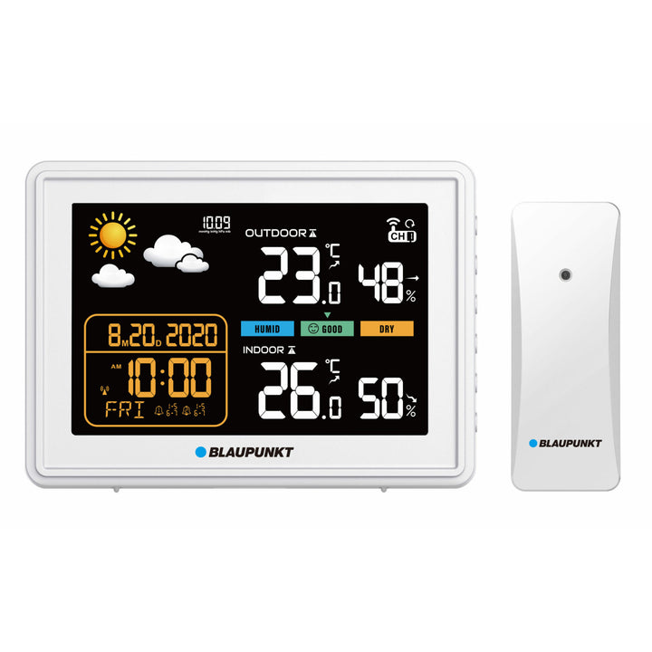 Meteostanica Blaupunkt, vlhkomer, tlak, predpoveď, WS30WH