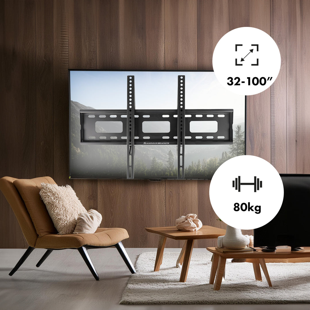 Uchytenie do TV Maclean, max VESA 600x400, 32-100", 80kg, MC-419