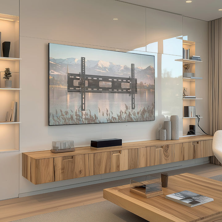 Držiak na TV Maclean, max. VESA 600x400, 32-90", 80 kg, nastavenie sklonu +15°~-15°, MC-421