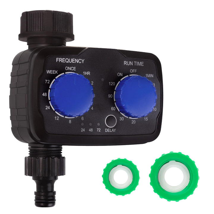 Elektronický regulátor zavlažovania GreenBlue, programátor, napájanie 2x 1,5 V AA, GB391