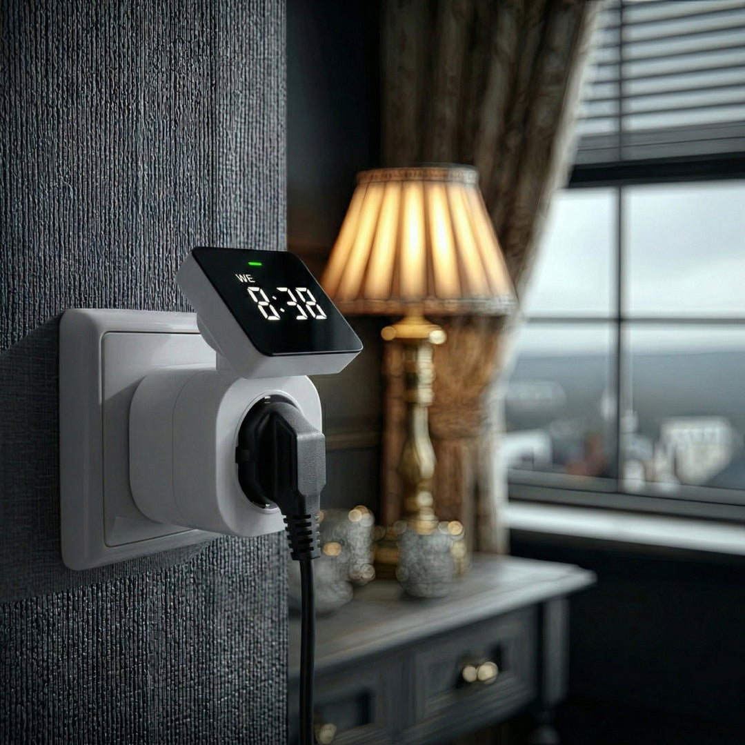 GreenBlue digitálny časový spínač - časovač, max. zaťaženie 16A, IP20, GB610 F